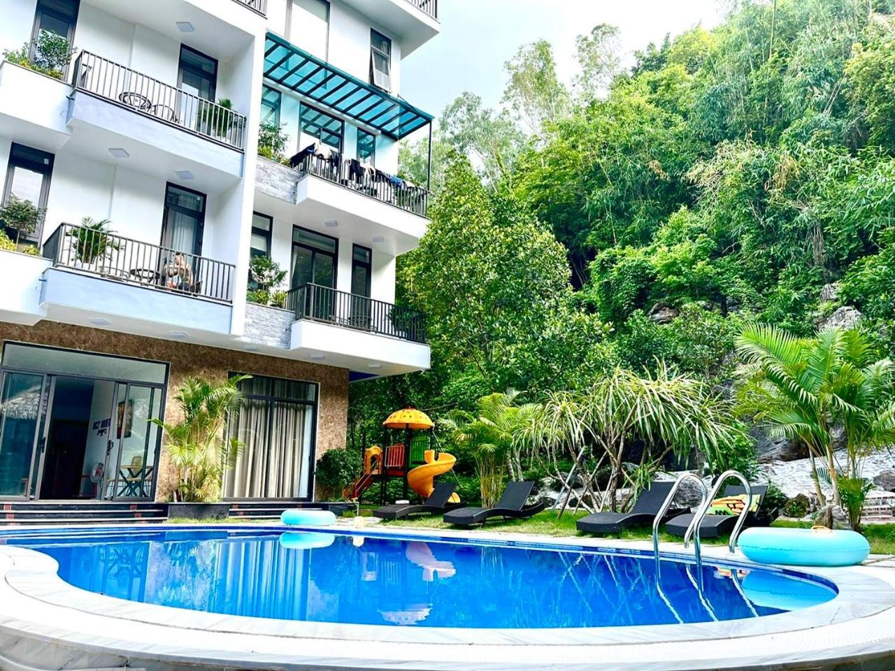 Rocky Mountain Homestay Cat Ba Xuan Dam Buitenkant foto